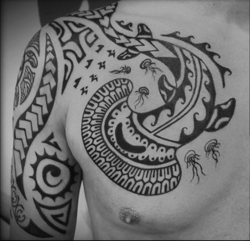 hawaiian tattoos for men meanings